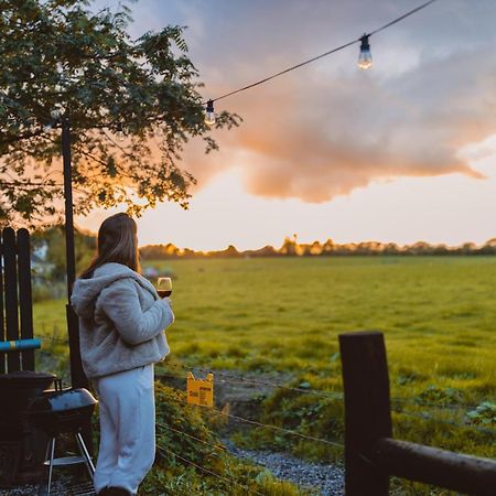 Отель The Horrrsebox Tinyhouse Glamping Garadice Экстерьер фото